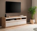Lowboard im Scandi-Design aus Eiche Artisan Bild 3