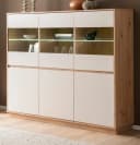 Furn.Design Highboard Kiruma 6-türig Soft-Close Kaschmir Sand Artisan Eiche Bild 2