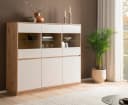 Furn.Design Highboard Kiruma 6-türig Soft-Close Kaschmir Sand Artisan Eiche Bild 3