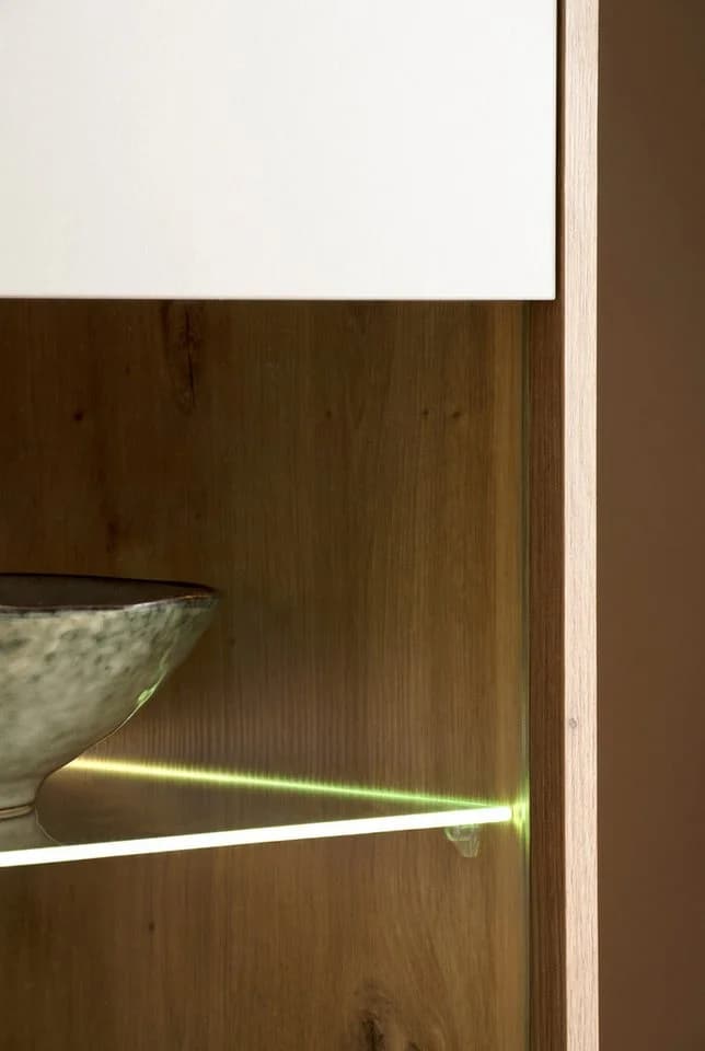 Furn.Design Wohnwand Kiruma 3-teilig Kaschmir Sand Eiche Artisan Soft-Close - Bild 4