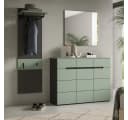 Inn.Furn Schuhkommode Cooper Salbei Grün 120x94 cm Bild 5