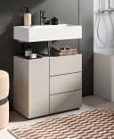 Inn.Furn Waschbeckenunterschrank Larik Sand/Kaschmir 60 cm Bild 1