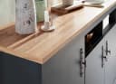 Furn.Design Sideboard Ribera Grau Wotan Eiche 4-türig Soft-Close Bild 3