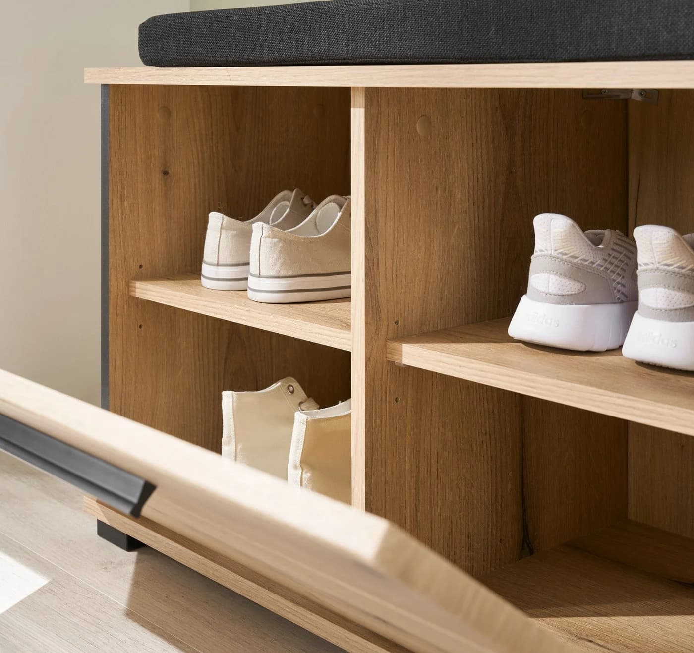 Furn.Design Garderoben-Set Design-D 4-teilig Evoke Eiche - Bild 5