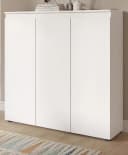 Inn.Furn Kombikommode Assino Weiß 3-türig mit 10 Fächern Bild 2