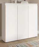 Inn.Furn Kombikommode Assino Weiß 3-türig mit 10 Fächern Bild 5