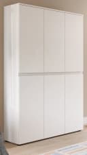Inn.Furn Mehrzweckschrank Assino Weiß 6-türig mit Kleiderstange Bild 1