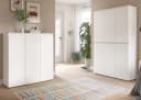 Inn.Furn Mehrzweckschrank Assino Weiß 6-türig mit Kleiderstange Bild 4