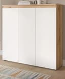 Inn.Furn Kombikommode Assino Weiß 3-türig Modern Bild 2