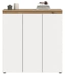 Inn.Furn Kombikommode Assino Weiß 3-türig Modern Bild 3