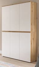Inn.Furn Mehrzweckschrank Assino Weiß Eiche 6-türig Bild 2