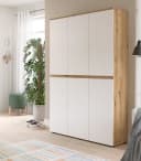Inn.Furn Mehrzweckschrank Assino Weiß Eiche 6-türig Bild 4