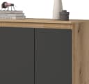 Inn.Furn Kombikommode Assino Grau Eiche 3-türig Bild 3