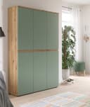 Inn.Furn Mehrzweckschrank Assino 6-türig Grün Eiche Bild 1