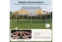 HOMALL Faltpavillon Pop-Up Partyzelt Grau Beige wasserdicht Bild 4