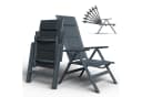 HOMALL Klappstuhl Aluminium mit Armlehnen 2er Set Bild 2