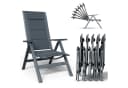 HOMALL Klappstuhl Aluminium 6er Set 7-fach verstellbar Bild 2