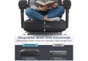 HOMALL Gaming-Stuhl mit Federkern, atmungsaktiver Stoff, Fußstütze, ergonomisch Bild 4