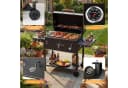 GUNJI Holzkohlegrill XXL mit Thermometer & klappbaren Ablagen Bild 4