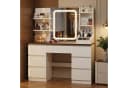 HOMALL Schminktisch mit LED-Beleuchtung und viel Stauraum Bild 3