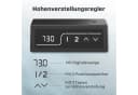 HOMALL Schreibtisch Grau Elektrisch höhenverstellbar mit LED-Anzeige Bild 3