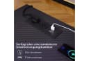 HOMALL Eck-Schreibtisch Schwarz mit LED, Schubladen & Steckdosen Bild 4