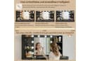 HOMALL Schminktisch mit LED-Beleuchtung & Spiegel Bild 5