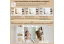 Furnicopia Schminktisch mit LED-Beleuchtung, 7 Schubladen & Stromversorgung Bild 5