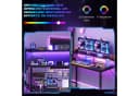 HOMALL L-förmiger Gaming-Schreibtisch mit LED, Regal & Steckdose Bild 5
