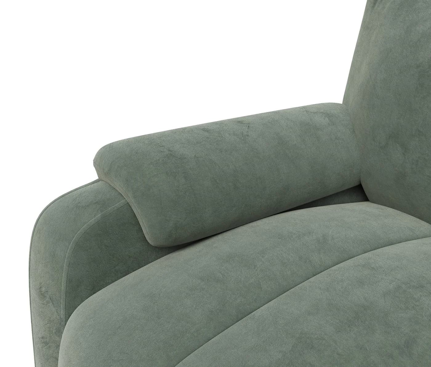 GUNJI 3-Sitzer Relaxsofa Elektrisch Verstellbar Grau - Bild 4