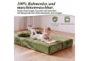 GUNJI Sofa Klappbares Knochenloses Schlafsofa 2-Sitzer Bild 5