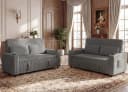 GUNJI Klappbares Doppelsofa Retro Bild 1