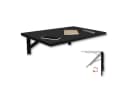 KDR Produktgestaltung Wandklapptisch Schwarz 60x40 cm Bild 2