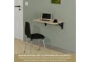 KDR Produktgestaltung Wandklapptisch Eiche Schwarz Bild 1
