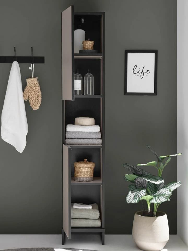 moebel-dich-auf Hochschrank VENEZIA Kaschmir 30 cm - Bild 4