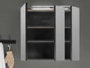 moebel-dich-auf Badezimmerspiegelschrank VENEZIA 80 cm LED-Beleuchtung Bild 4