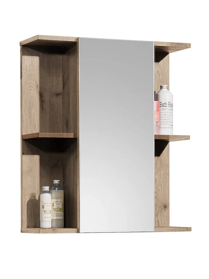 VALENCIA Badezimmer-Set mit Hochschrank, Unterschrank & Spiegelschrank - Bild 5