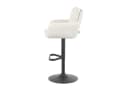 DUBI Möbel Barhocker Kira Matt-Schwarz 360° drehbar höhenverstellbar 2er-Set Bild 5