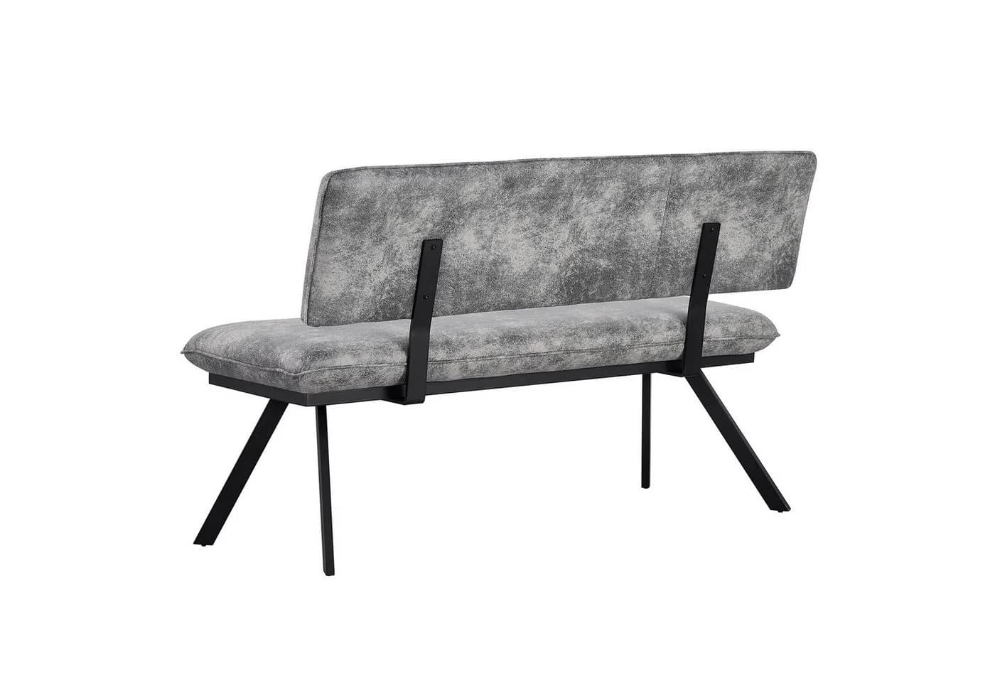 B&D home Essbank JUNA gepolstert Metallgestell 140 oder 160cm - Bild 3