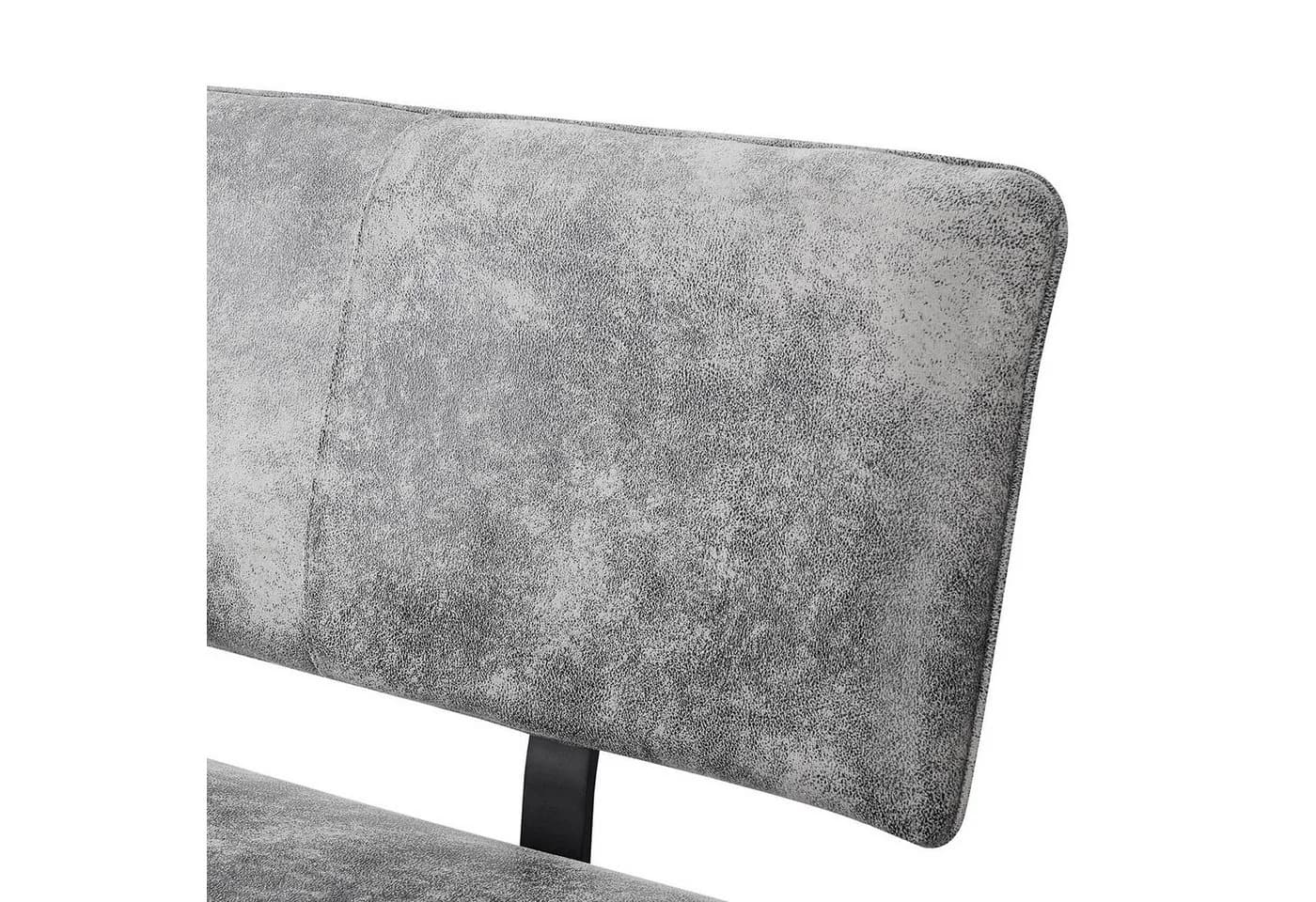 B&D home Essbank JUNA gepolstert Metallgestell 140 oder 160cm - Bild 4