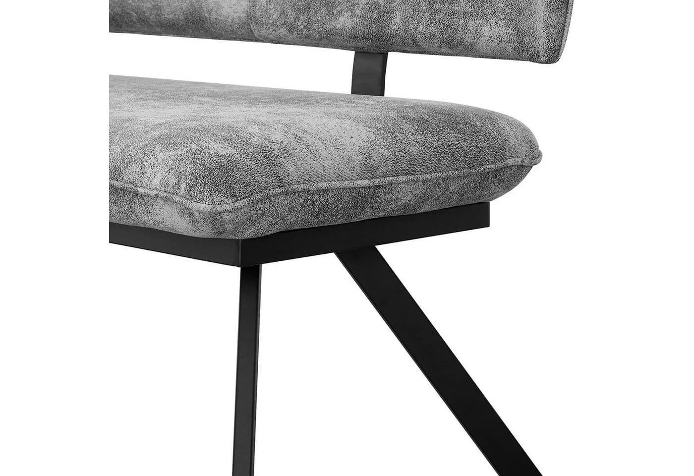 B&D home Essbank JUNA gepolstert Metallgestell 140 oder 160cm - Bild 5
