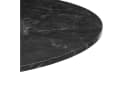 B&D home Esstisch NOA rund 110cm Metallgestell schwarz/weiß Bild 5