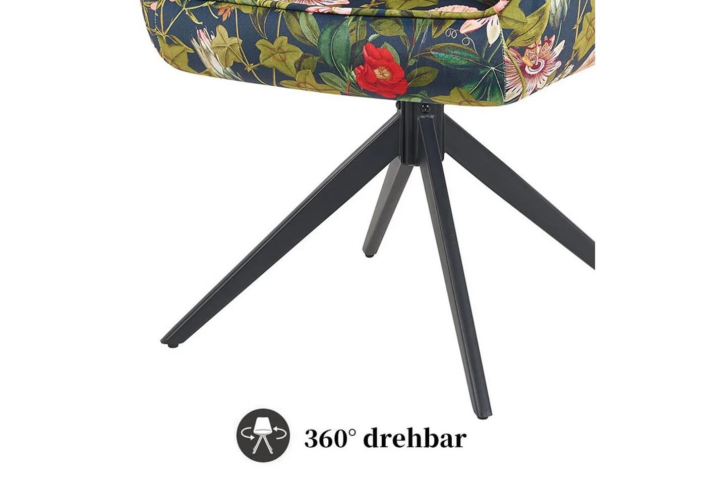 B&D home Polsterstuhl ARVIT mit Taschenfederkern und Armlehnen - Bild 4