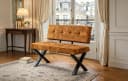 B&D home Essbank KAREN gepolstert Metallgestell Anthrazit Bild 2