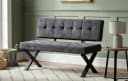 B&D home Essbank KAREN gepolstert Metallgestell Bild 2