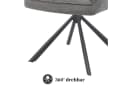 DUBI Möbel Polsterstuhl THOMAS-MIRA 360° drehbar 2er-Set Bild 4