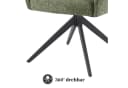 DUBI Möbel Polsterstuhl THOMAS-ZARA Grün 360° drehbar Bild 4