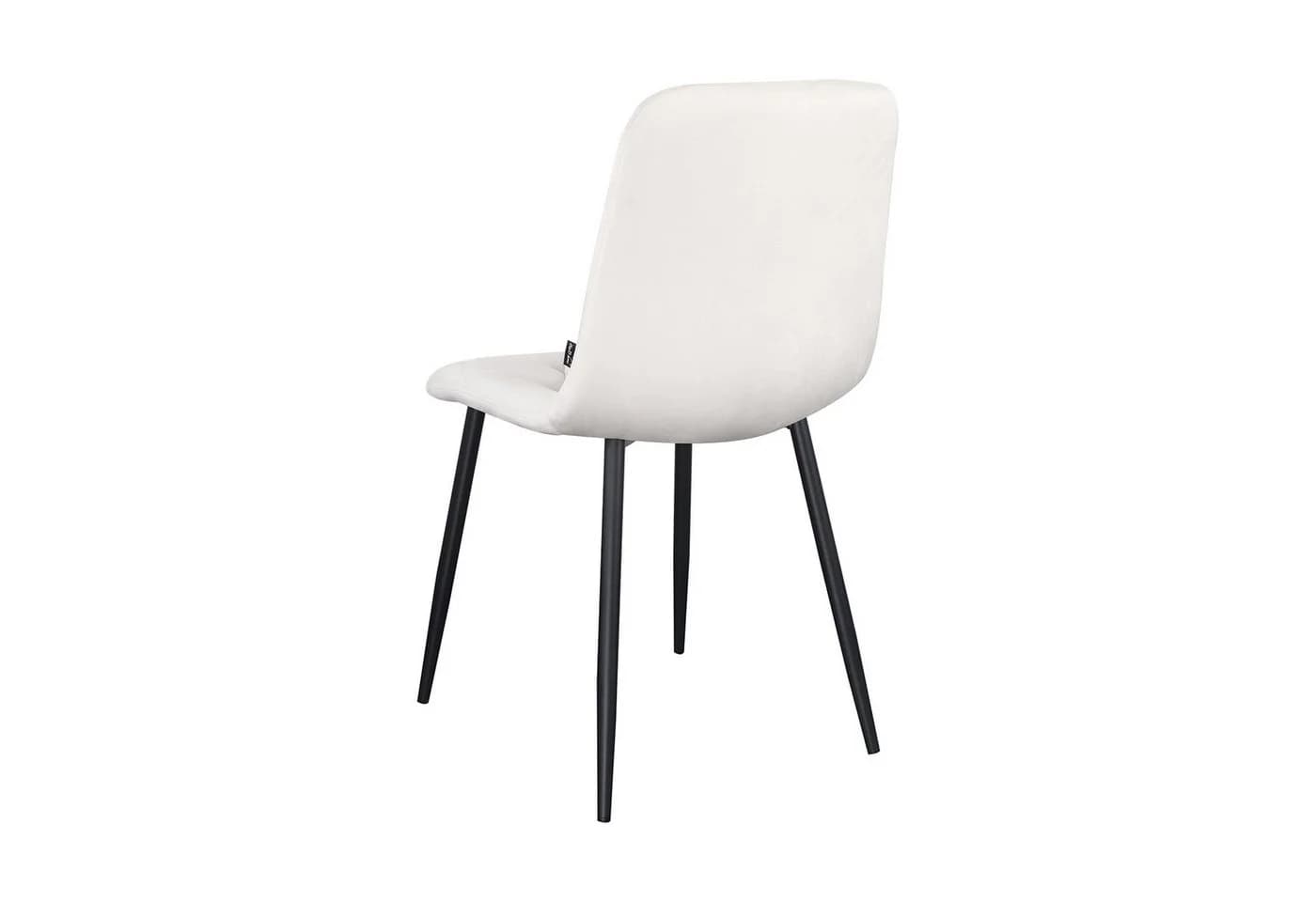 B&D home VICKA 4er Set Polsterstuhl Samt Grau - Bild 5