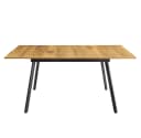 B&D home Ausziehtisch MARA Metallgestell Wildeiche-Optik Bild 1