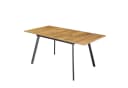 B&D home Ausziehtisch MARA Metallgestell Wildeiche-Optik Bild 3